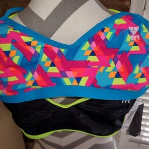 2 NWT TYR Durafast One UPF 50+ Swim Top L 10/12